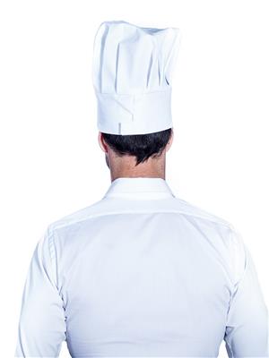 Cappello Chef  White  10000051 Roll Drap