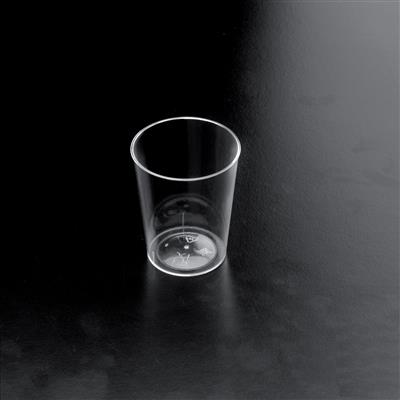C/25 Bicchieri Conici 6 cl Trasparente  6004 Gold Plast